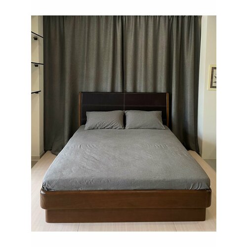 Простынь из вареного хлопка на резинке 180х200 см 3260₽