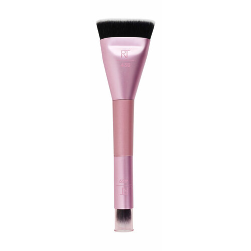 Двусторонняя кисть для контуринга Real Techniques Dual Ended Sculpt + Shape Cheek Brush 438 + 439