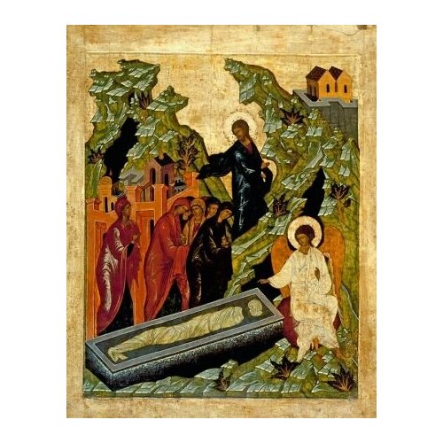 икона жены мироносицы размер 6 х 9 см Икона Жены Мироносицы