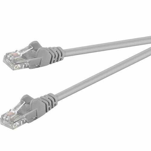 Патч-корд Exegate UTP-RJ45-RJ45-5e-0,3M-GY (EX258663RUS-05) серый