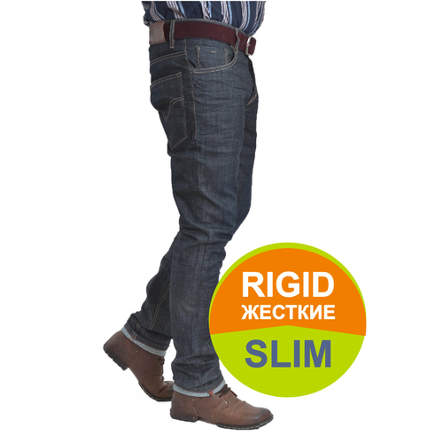 фото Джинсы tom tailor rigid slim, размер 33/34, серый