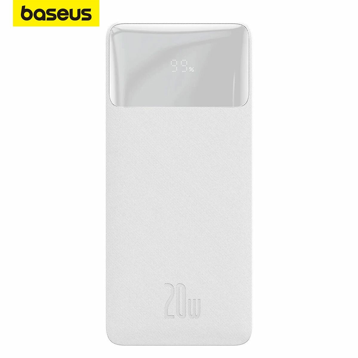 Внешний аккумулятор Baseus Bipow Digital Display Power bank 10000mAh 20W PPDML-L02 white - фото №8