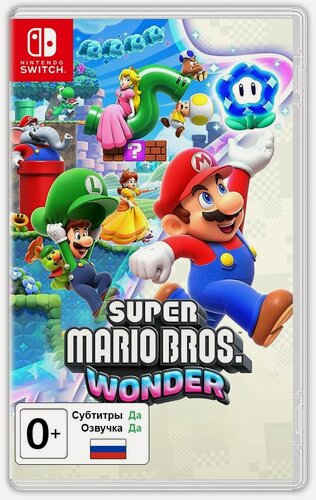Изображение товара Super Mario Bros. Wonder (Nintendo Switch, Русская версия) / Игра на картридже
