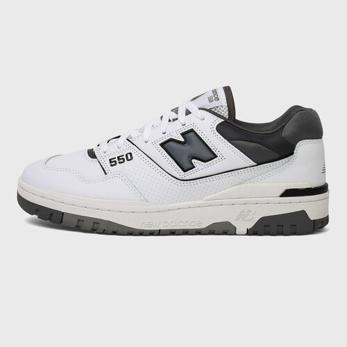 Кроссовки New Balance 550, размер 8,5 US / 42 EU, белый, серый кроссовки new balance 550 white dark grey 39 5eu