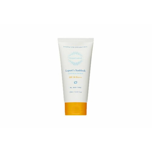 OXYGENCEUTICALS Солнцезащитный водостойкий крем spf 50 Leports Sunblock (120 мл)