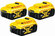 Аккумулятор Dewalt DCB184P3-XJ (18 В, 3x5 Ач)