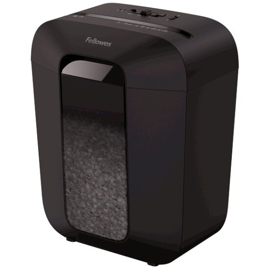 Шредер Fellowes Powershred LX50, DIN P-4, 4х37мм, 9лст, 17 лтр, уничт: скрепки, скобы, карты, шт