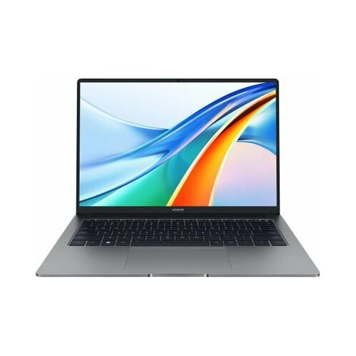 Ноутбук Honor MagicBook X14 Pro FRI-G58 5301AHQK 14 2024 IPS Intel Core i5 13420H 21ГГц 8-ядерный 8ГБ LPDDR4x 512ГБ SSD Intel UHD Graphics Windows 11 Home серый 6182000₽