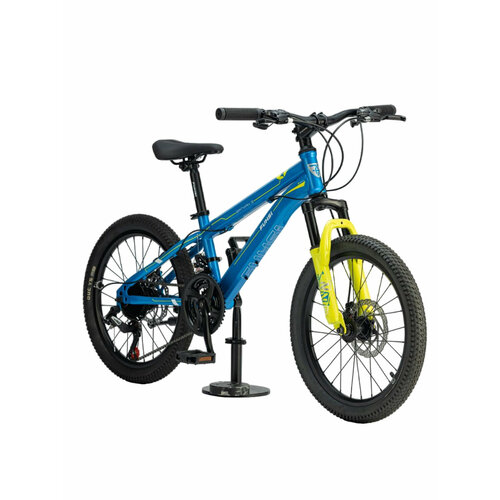 Велосипед подростковый горный TIMETRY FUHSI FU602 20 рама 11 2024 года синий 17633₽