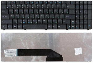 Клавиатура для Asus MP-07G73RU-5283, черная, русская, версия 1