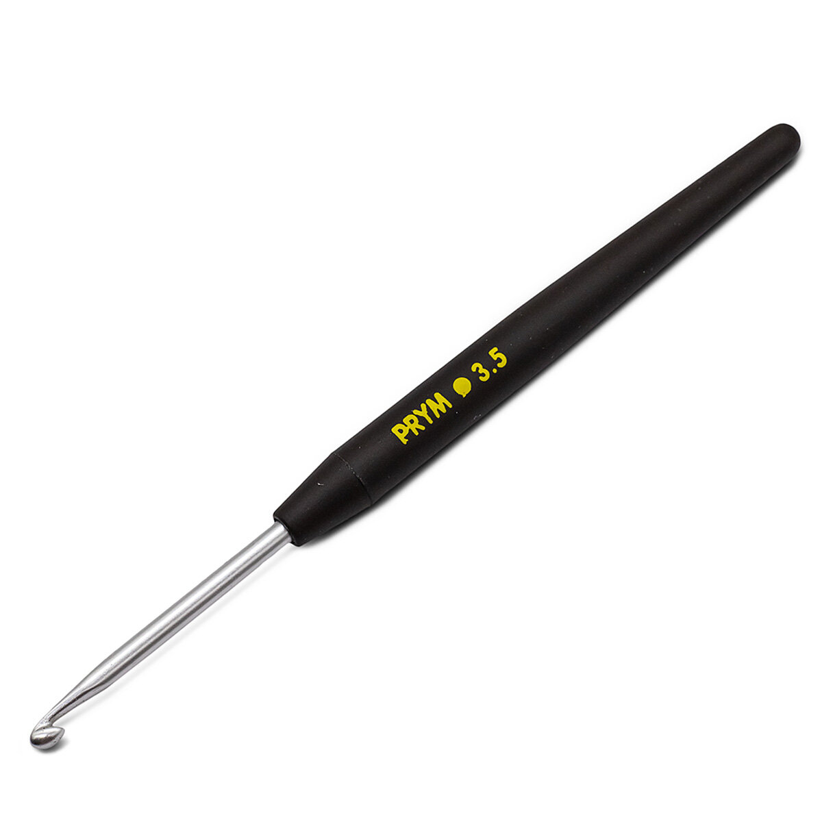 195175 Крючок SOFT вязальный с мягкой ручкой, алюминий 3,5 * 14, Prym