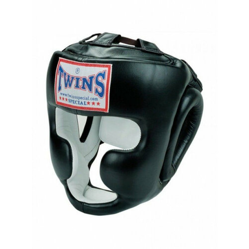 Шлем боксерский Twins head protection hgl-3 черный L
