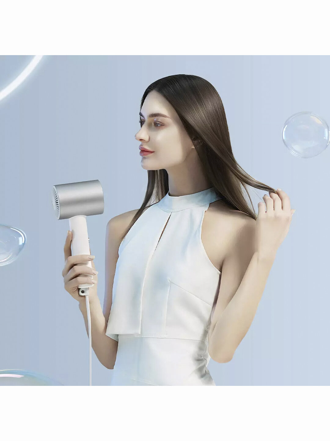 Фен Xiaomi Water Ionic Hair Dryer H500 EU - фото №2