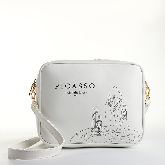 фото TEXTURA Сумка женская через плечо TEXTURA, маленького размера, цвет белый