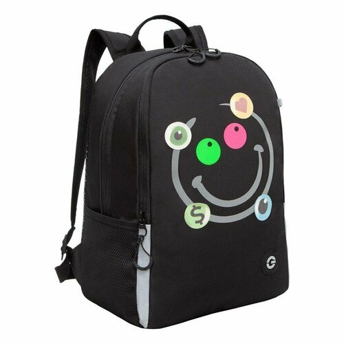 Рюкзак молодежный Grizzly, 38 х 29 х 16 см, эргономичная спинка