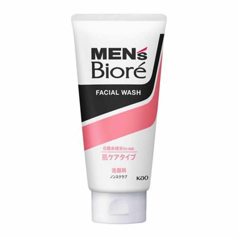 KAO Мужская пенка для умывания Men's Biore Deep Moist, увлажняющий эффект, с цитрусово-цветочным ароматом, 130г.