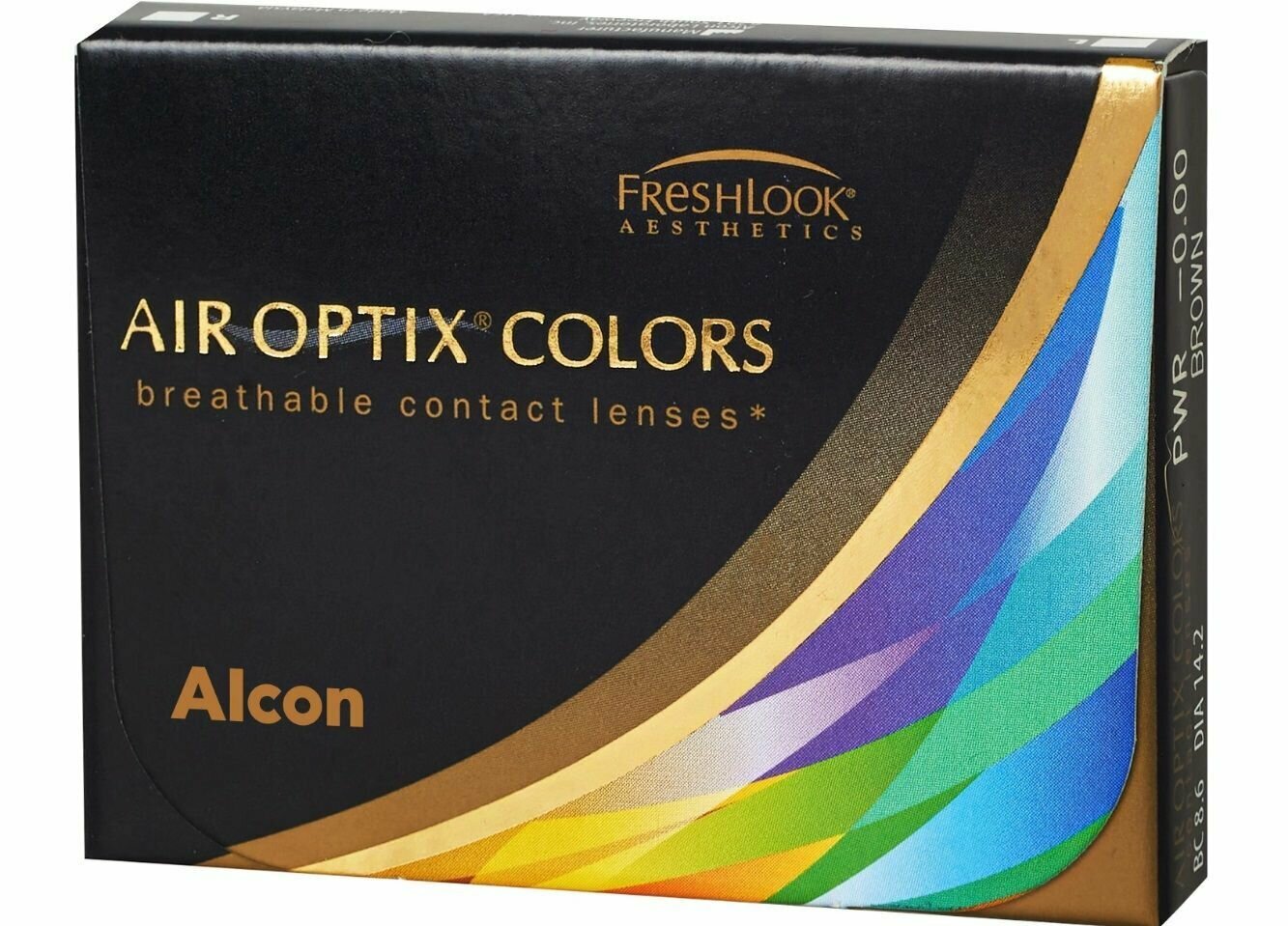 Alcon Цветные линзы Air optix colors (2 шт.) -1.50, 8,6 blue