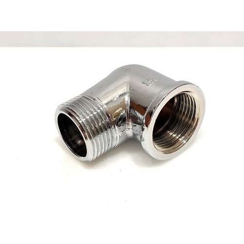 Уголок с внутреннейнаружной резьбой 34 хром RR 440₽