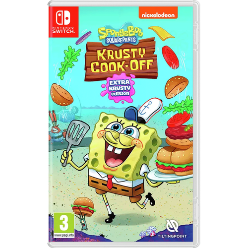 Игра Nintendo Switch - SpongeBob SquarePants. Krusty Cook-Off. Extra Krusty Edition (русские субтитры)