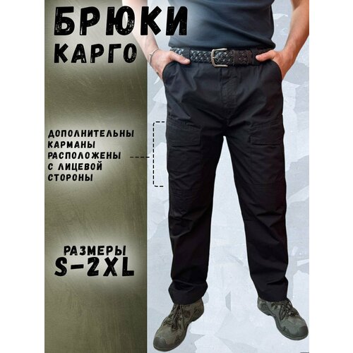 фото Брюки карго tactica 7.62, размер 50, черный