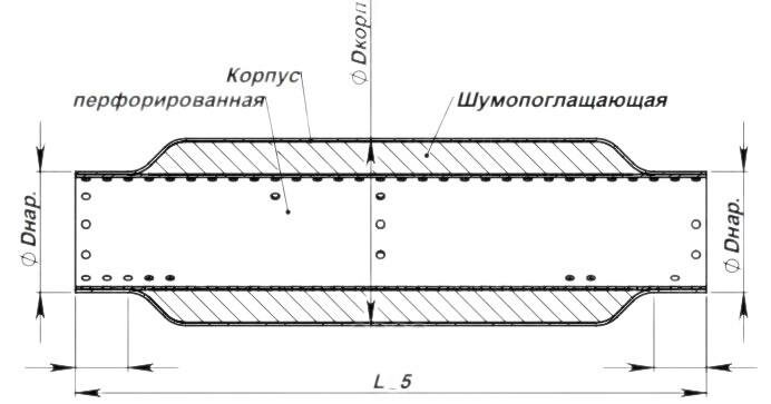 Стронгер 45550-76 с перфорированным внутренним узлом (нержавеющая алюминизированная сталь) TRIALLI - фото №9