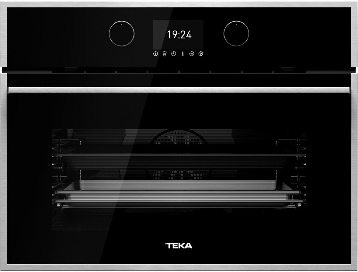 Духовой шкаф с пароваркой и режимом турбо TEKA HLC 847 SC BLACK-SS