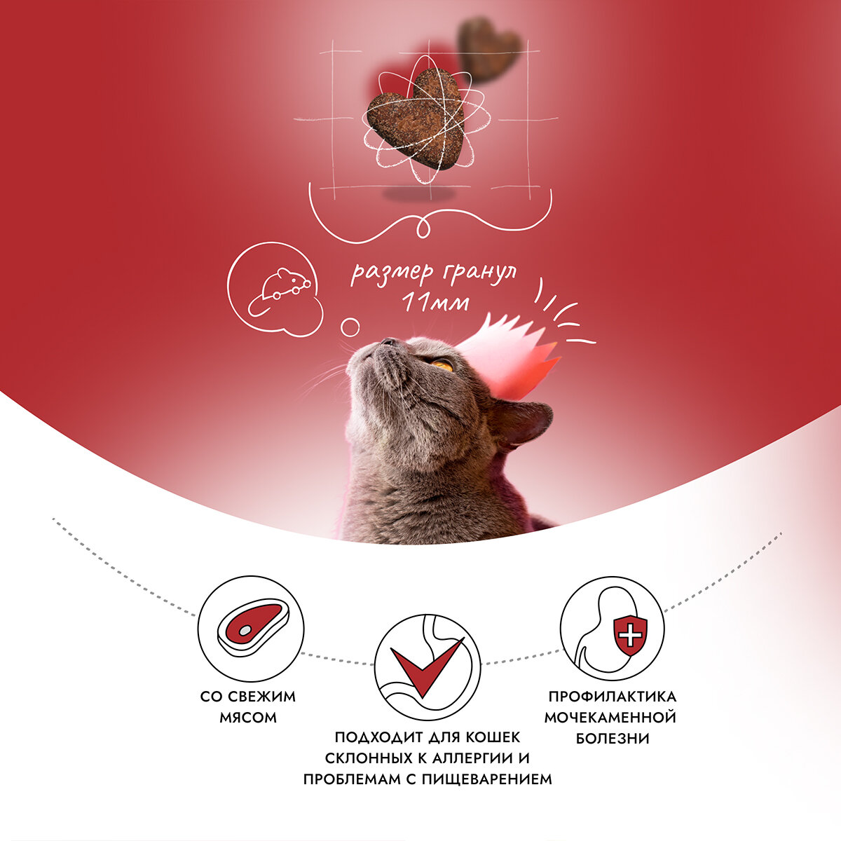 Best Dinner Holistic Hypoallergenic Adult Cat VEAL&OREGANO 1,5 кг - фотография № 7