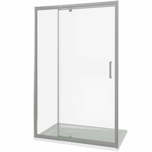 Душевая дверь Good Door Orion WTW-PD-110-C-CH 110 профиль Хром стекло прозрачное