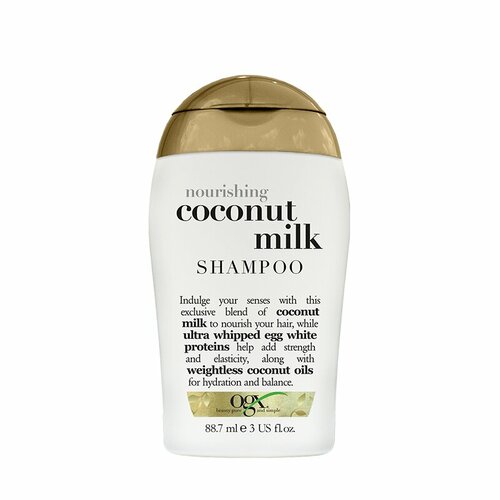 Шампунь питательный с кокосовым молоком тревел-формат / Travelsize Nourishing Coconut Milk Shampoo 88,7 мл dikson шампунь promaster milk latte nourishing 1000 мл