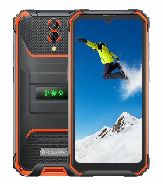 Смартфон BLACKVIEW BV7200 ORANGE 128 Гб RAM 6Гб оранжевый Наличие WiFi Наличие 3G LTE Наличие 4G OS Android 12.0/Screen 6.1" Dual SIM 1xUSB type C Камера 50MP+8MP 8MP Battery 5180 мА/час BV7200ORANGE - фото №8