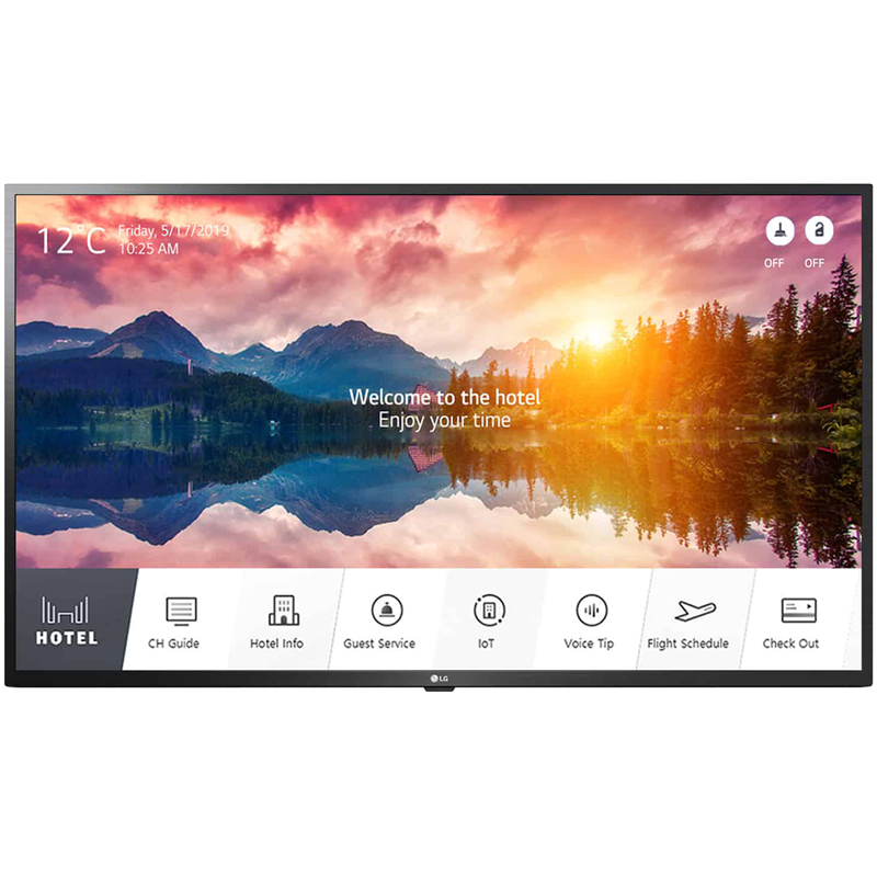 Телевизор 55' LG 55US662H/ LG 55US662H Hotel TV, LED/IP-RF/UHD/S-IPS/Pro: Centric/DVB-T2/C/S2/Acc clock/RS-