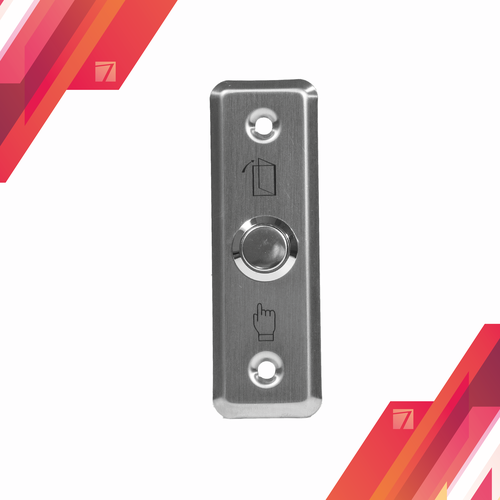 Кнопка выход врезная металлическая