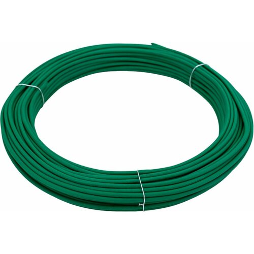 Проволока для подвязки стальная в ПВХ зелёный 25 м СИБРТЕХ 1224₽