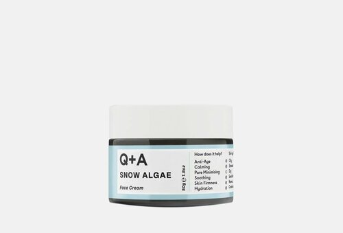 Крем для лица Q+A Snow Algae