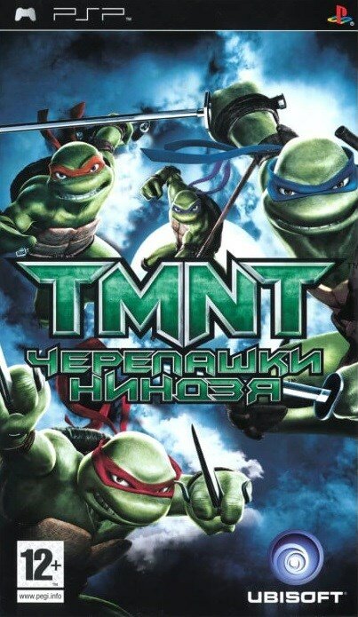 TMNT Teenage Mutant Ninja Turtles (Черепашки Ниндзя) (Sony PSP) Б/У