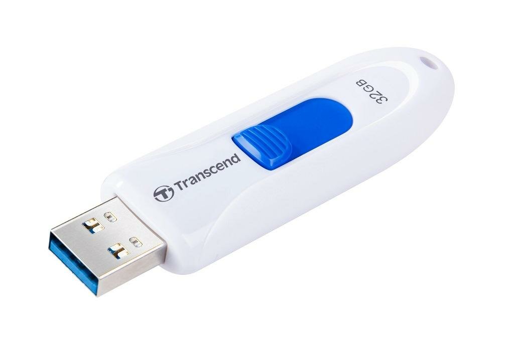 Флеш-память Transcend JetFlash 790, 32Gb, USB 3.1 G1, б/син, TS32GJF790W