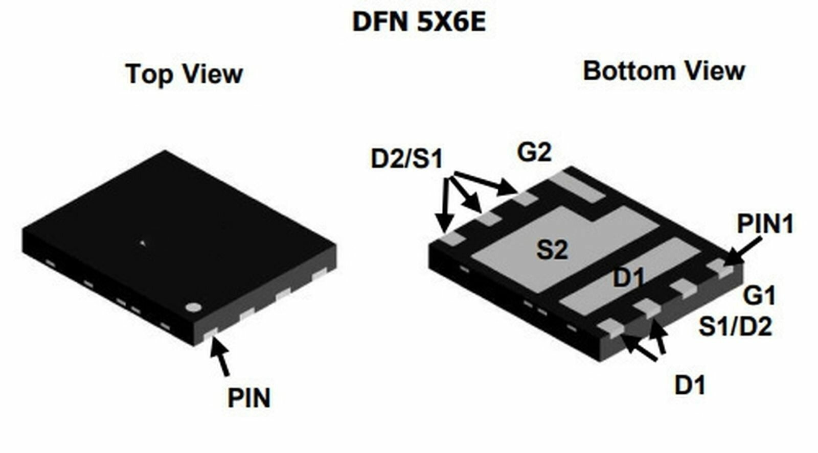 Микросхема AOE6930 N-Channel MOSFET 30V 22A 1 шт.