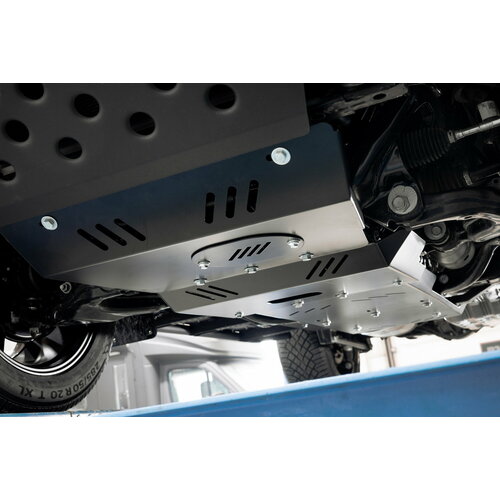 Защита картера двигателя и КПП BMS для Тойота FJ Cruiser алюминий 5мм