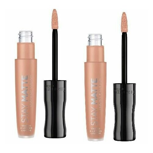 Rimmel Stay Matte, Набор из 2 штук, Жидкая матовая губная помада оттенок 705 Stripped