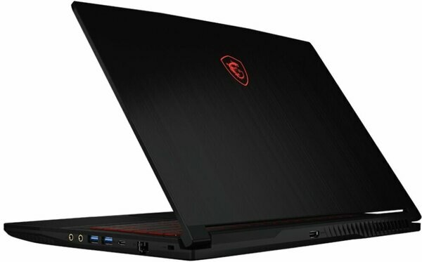 Ноутбук MSI GF63 Thin 12UC-1047XRU (9S7-16R821-1047) 15.6"FHD IPS/i5-12450H 8c/8Gb/256Gb SSD/RTX 3050-4Gb/DOS черный