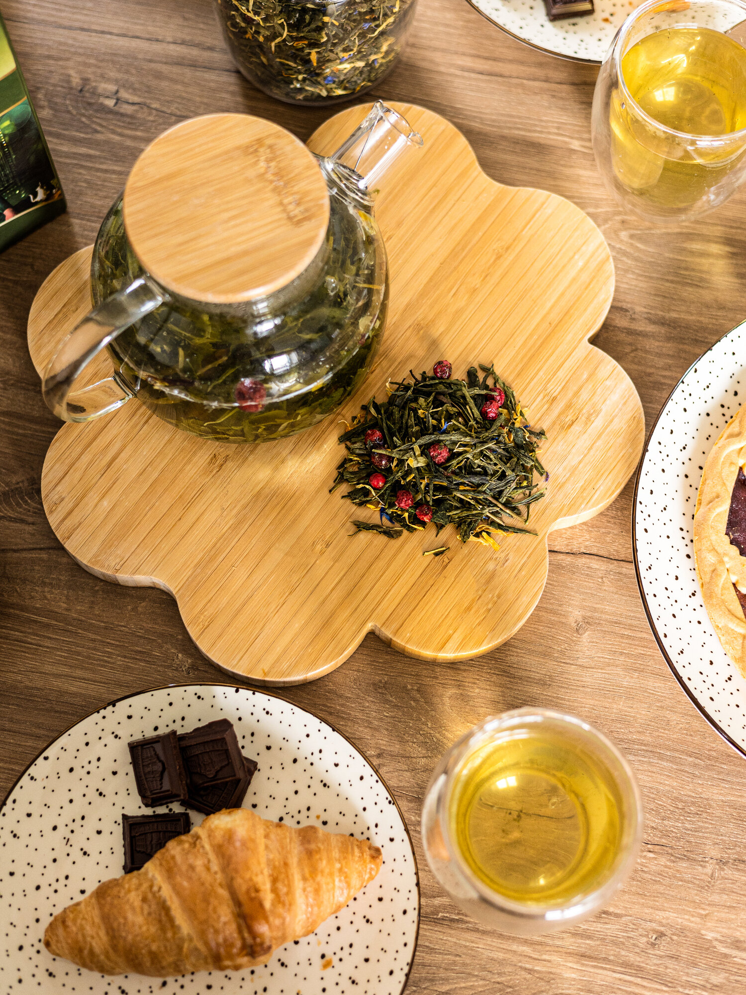 Чай зеленый "принцесса лайла" КEJOfoods 175гр в стеклянной банке Kejo foods - фото №15