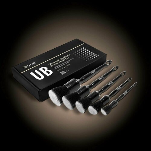 Комплект пластиковых кистей с ультрамягким искусственным ворсом Detail NB DT-0409 2039₽