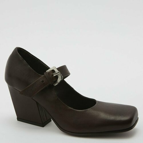 Туфли Мэри Джейн Ernesto Dolani, размер 39, черно-коричневый