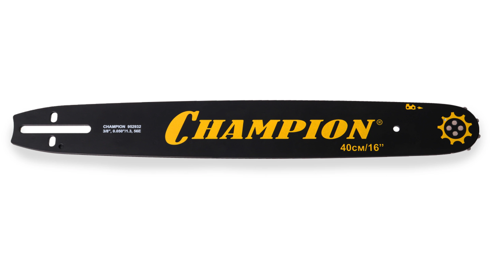 Шина для цепной пилы Champion PRO (LG) A095 16"/ 3/8"/ 1,3 мм, 56 зв.