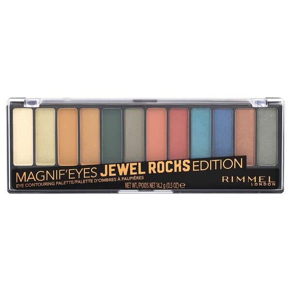 Rimmel Палетка Теней Magnif Товар Jewel rocks тон 009 Coty Manufacturing UK Ltd CN - фото №18