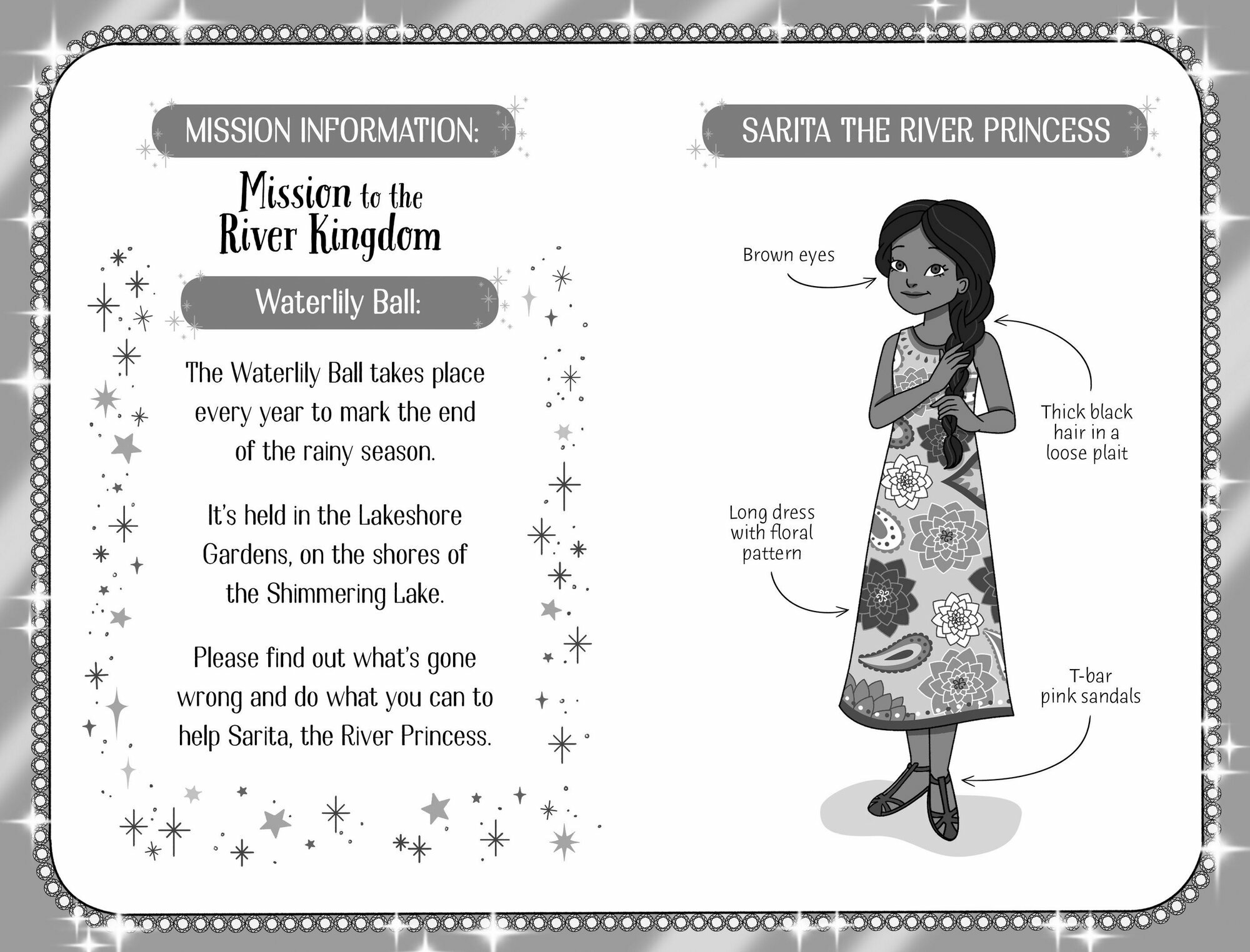 A Sticker Dolly Stories. Waterlily Ball / Книга на Английском - фото №5