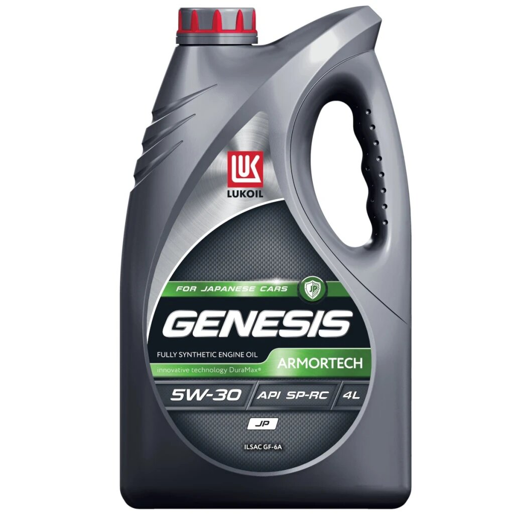 Моторное масло Лукойл Genesis Armortech JP 5W-30 синтетическое 4 л — фото 1