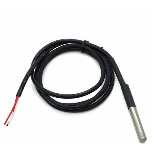DS18B20 Датчик температуры в водонепроницаемом корпусе кабель датчика температуры из нержавеющей стали ds18b20 водонепроницаемый датчик температуры с кабелем 18b20 для arduino 1 шт 1 2 3 5 м
