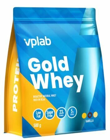 VP Lab GOLD WHEY (500 гр) - Вкус: Ваниль