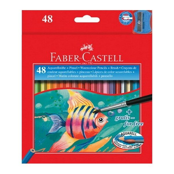 Faber-Castell Акварельные карандаши Colour Pencils 48 цветов (114448), 48 шт.